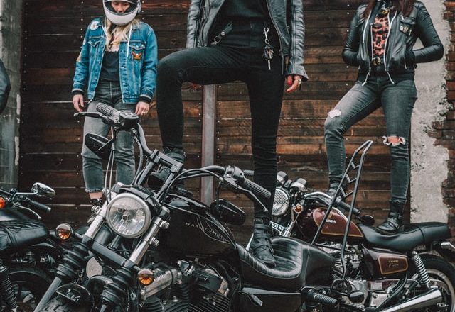 Fashionable clothing for bikers