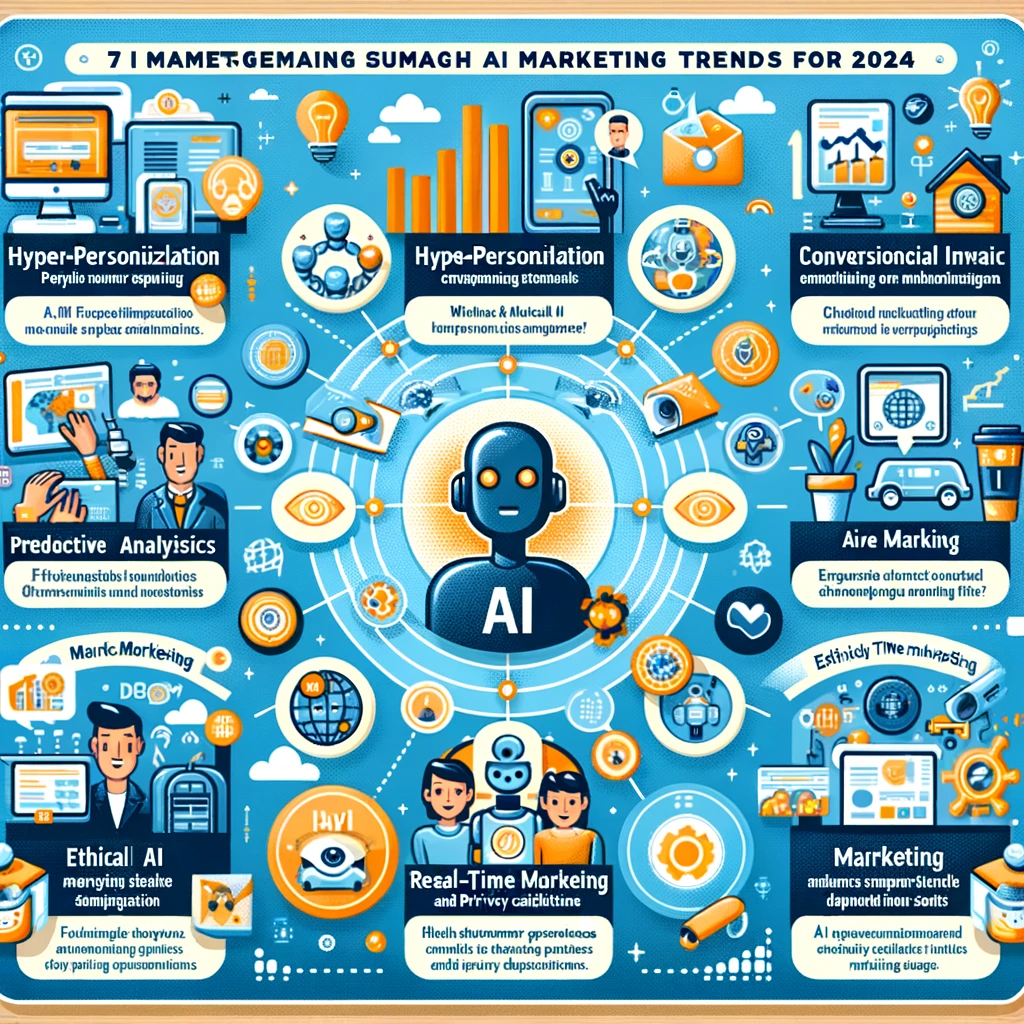 An Infographic on 7 AI Marketing Trends