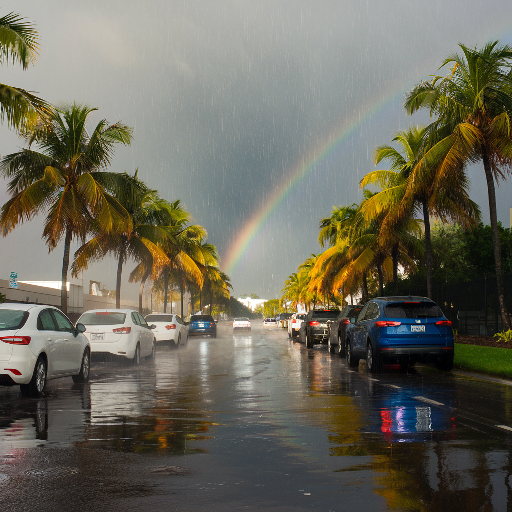 Wet Miami: Embrace Miami's Tropical Showers and Water Fun